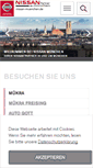 Mobile Screenshot of nissan-muenchen.de